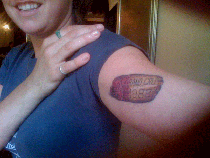 If your friend tattoos, I snapped the first pic at IPNC; Philippe Newlin, 
