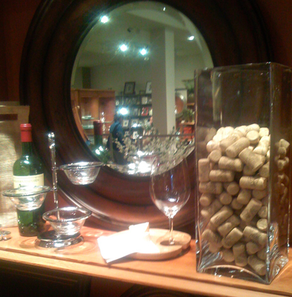 As seen here at Pottery Barn Where we saved you 14 last year corks vase As seen here at Pottery Barn Where we saved you 14 last year corks vase