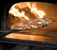 wood fire pizza